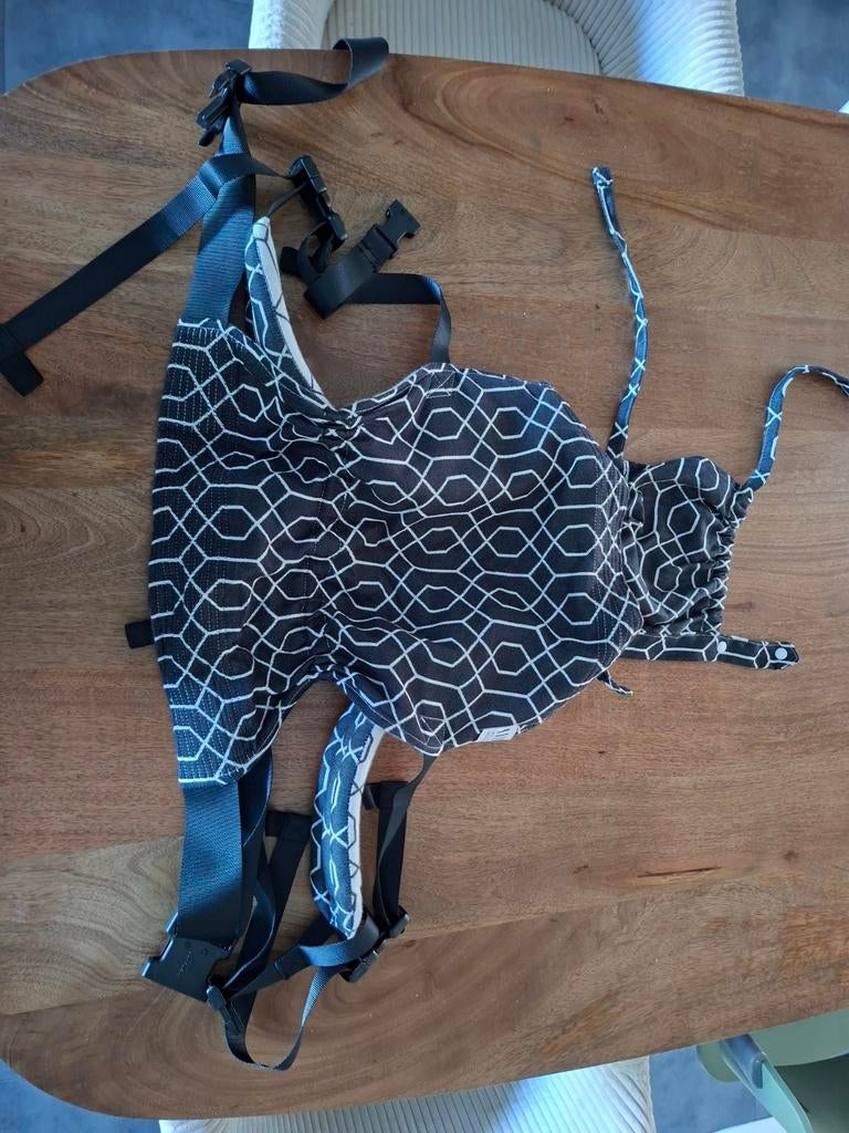 We are wovens: Ergonomische draagzak met geometrisch patroon, Overige merken, Buik of Rug, Ophalen of Verzenden, Zo goed als nieuw