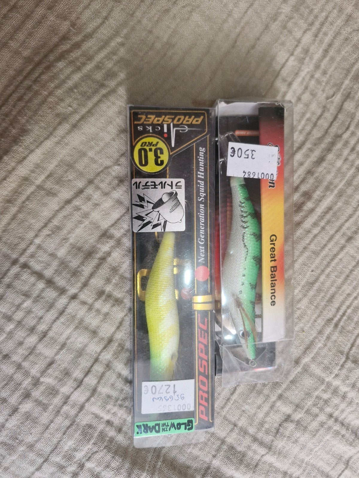 Nieuw Inktvis Kunstaas - Prospec Glow in the Dark, Ophalen of Verzenden, Nieuw, Kunstaas