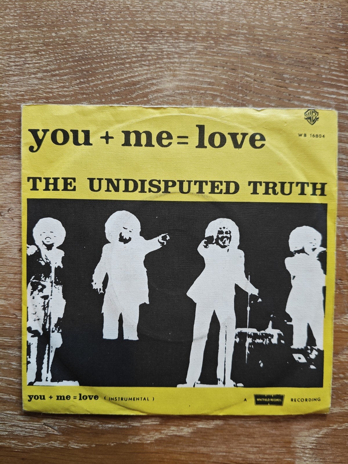 The Undisputed Truth - You + Me = Love, Cd's en Dvd's, Gebruikt, 7 inch, R&B en Soul, Fotohoes