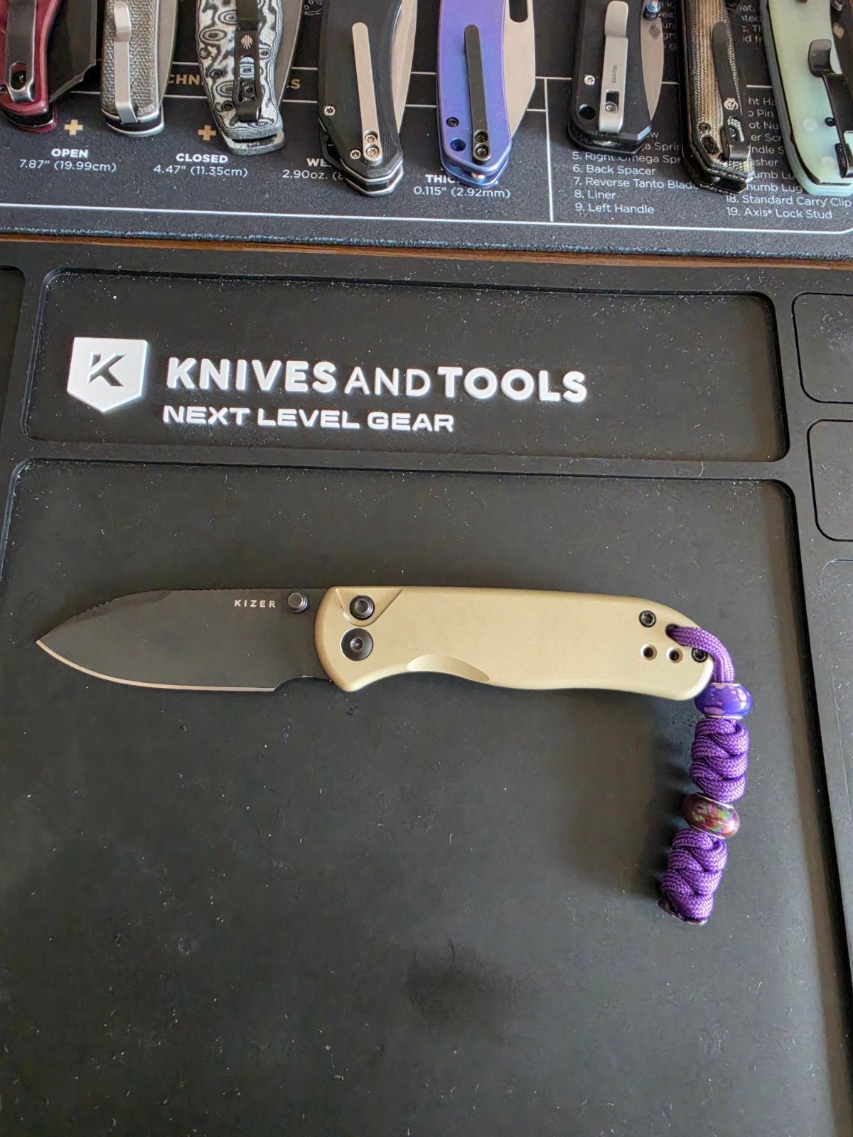 kizer drop bear 2 dlc custom lanyard, Ophalen of Verzenden, Zo goed als nieuw