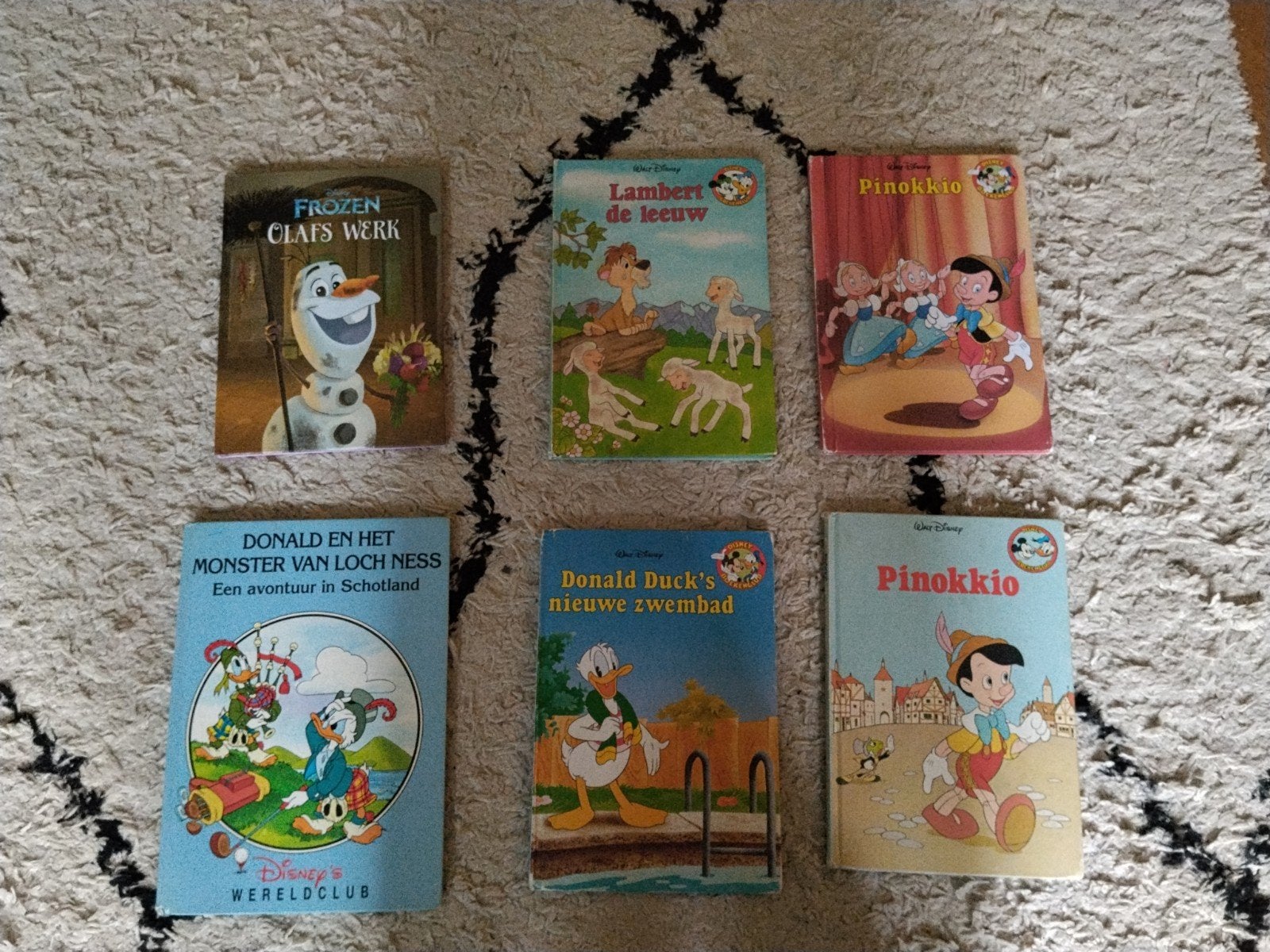 Disney's Wereldclub Boeken - Set van 6, Boeken, Gelezen, 5 of 6 jaar, Jongen of Meisje, Walt Disney