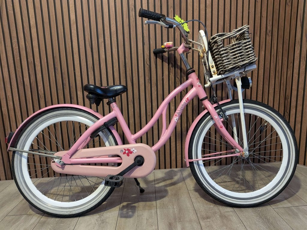 Alpina Ocean 22 inch meisjesfiets, Fietsen en Brommers, Fietsen | Meisjes, Gebruikt, 22 inch, Handrem, Terugtraprem, Ophalen