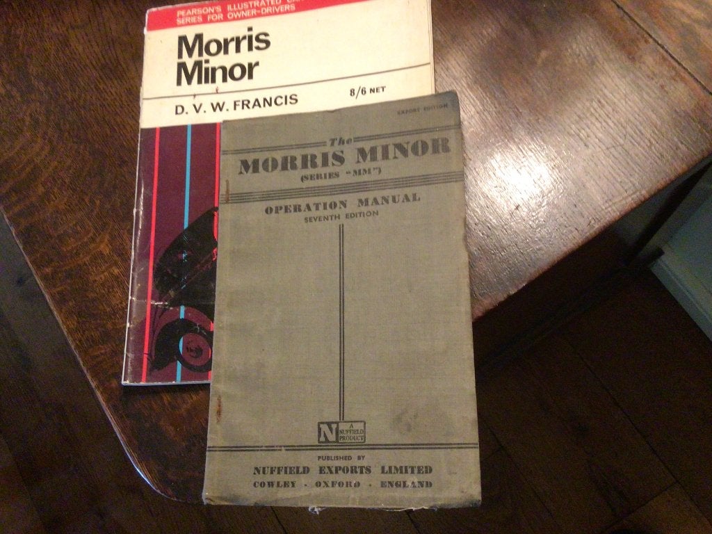 Morris/ austin manuals, Ophalen of Verzenden