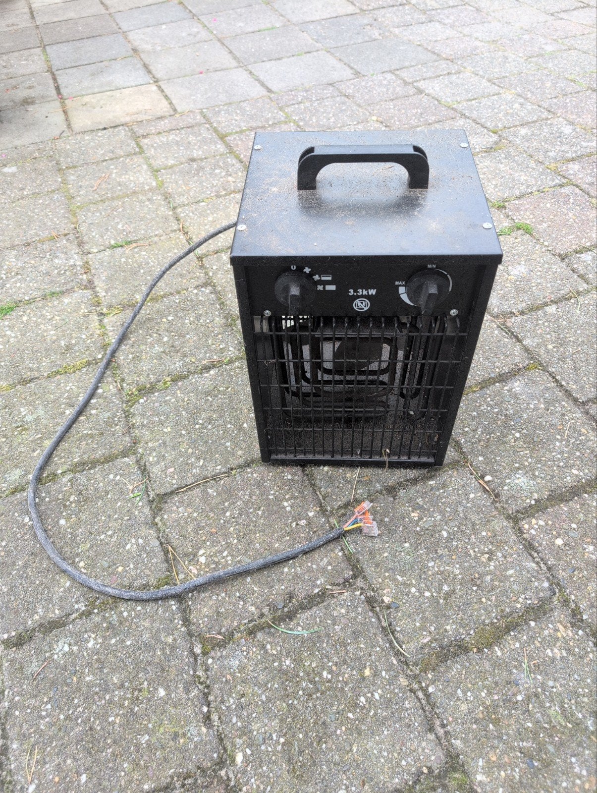 3.3 kw kachel, Ophalen, Zo goed als nieuw, 250 ampère of meer, Elektroden
