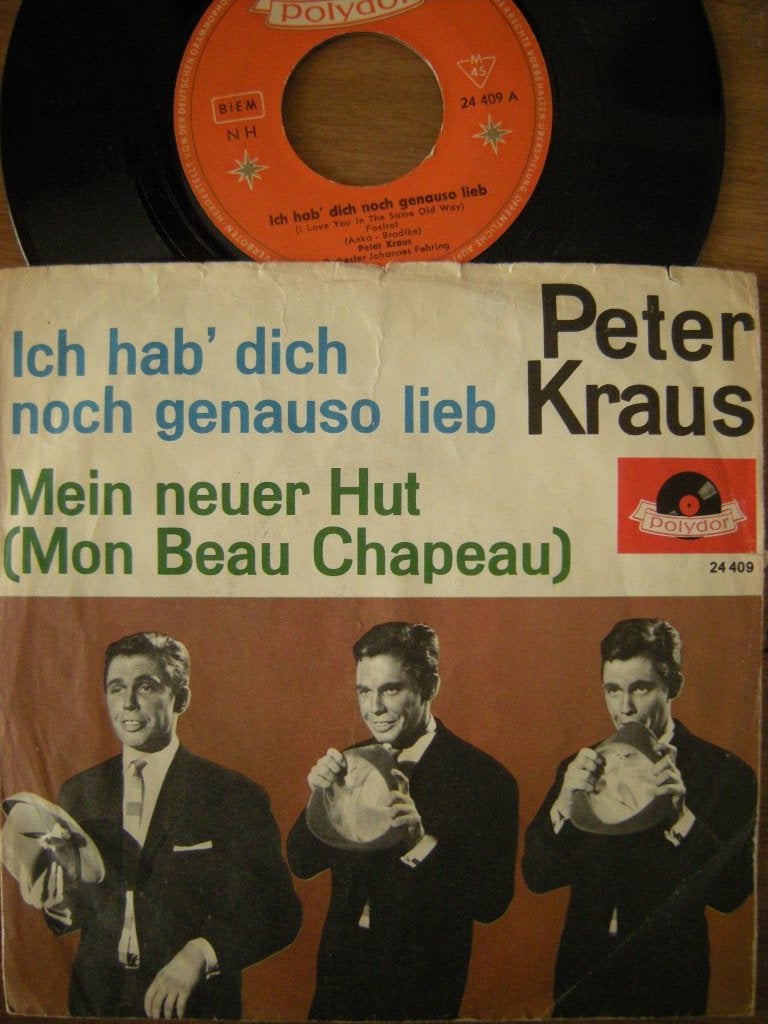 Peter Kraus (Ich Hab' Dich Noch Genauso Lieb), Gebruikt, 7 inch, Single, Ophalen of Verzenden