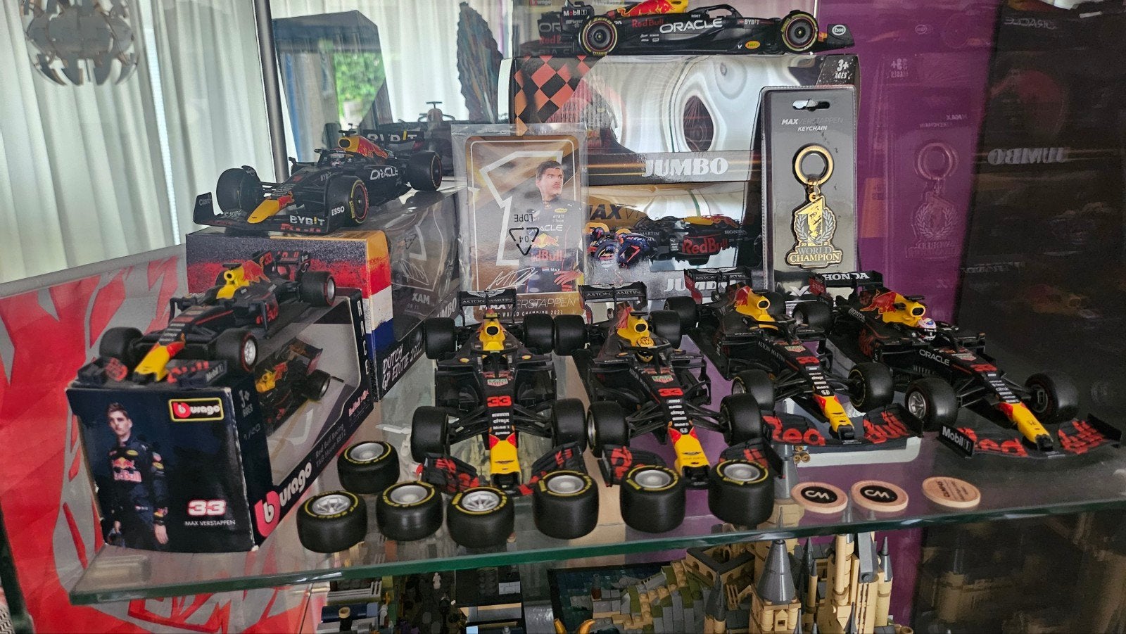 Max verstappen jumbo supermarkt 2017 tot 2023 f1 collectie, Ophalen of Verzenden, Nieuw, Formule 1