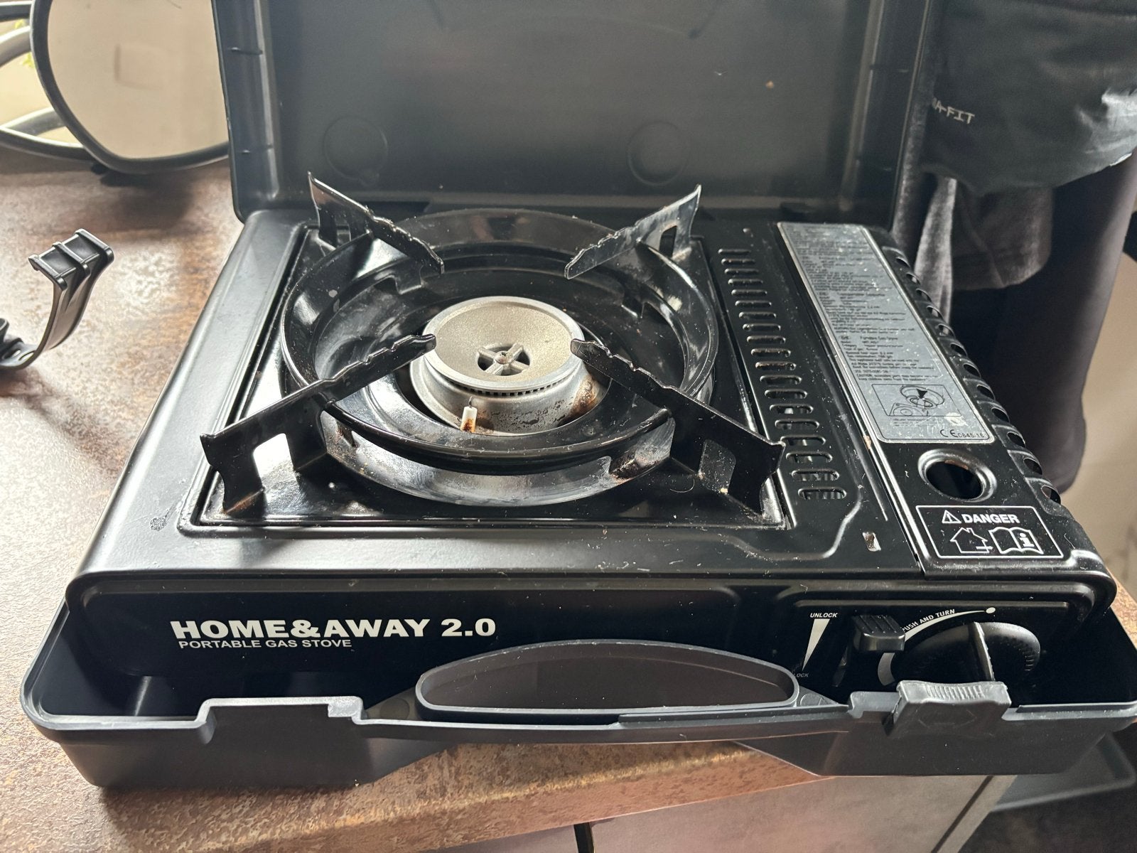 Home&Away 2.0 Draagbaar Gasfornuis - Ideaal voor Camping, Caravans en Kamperen, Ophalen, Gebruikt