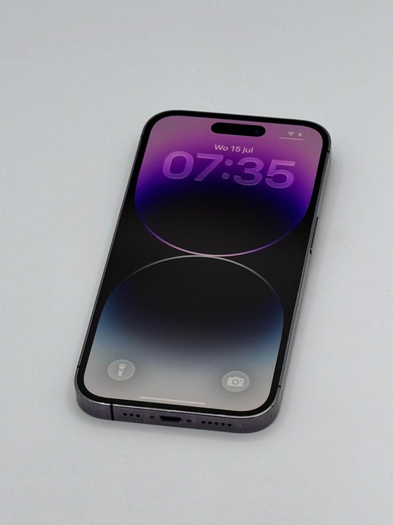 Zeer Nette iPhone 14 Pro Paars 128GB, 100% batterijconditie!, Apple, ., Paars, Ophalen of Verzenden