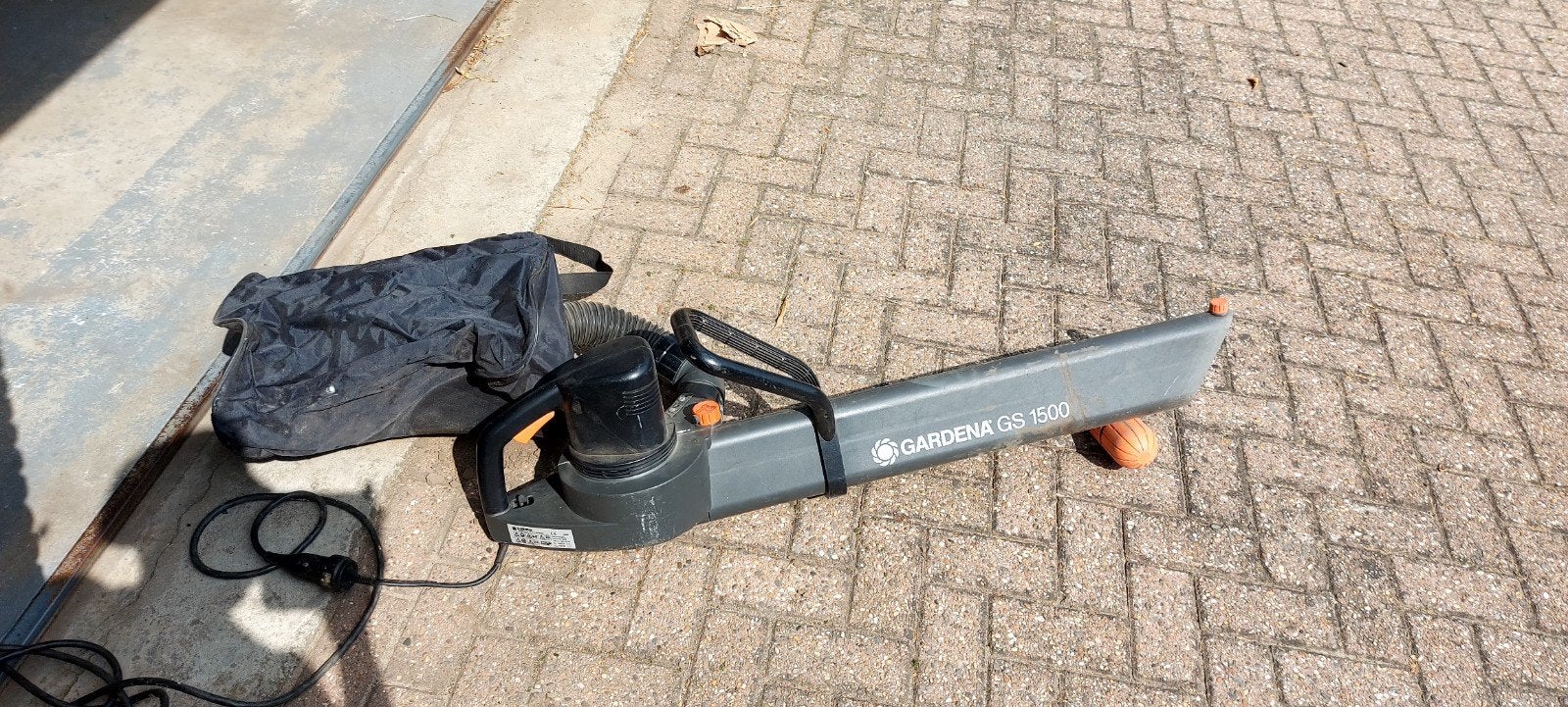 goede bladblazer, Gardena GS1500, Ophalen, Gebruikt