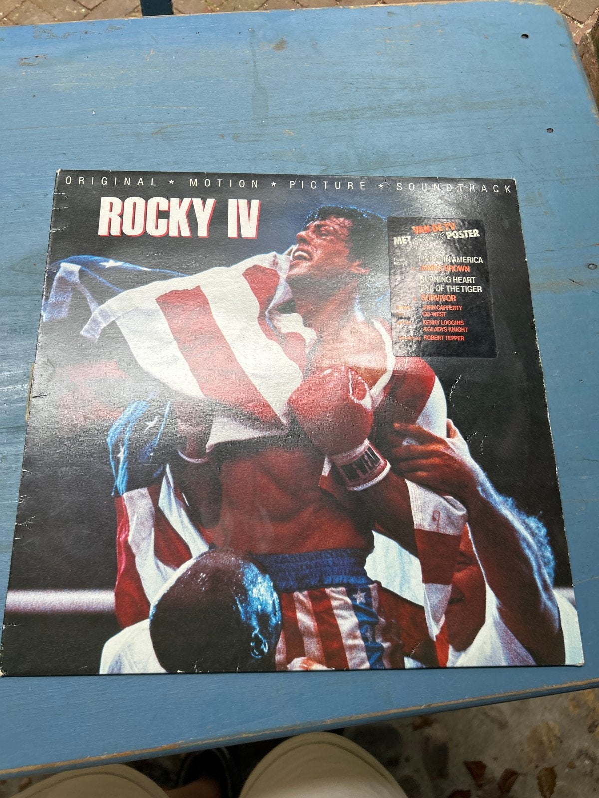 Rocky IV Original Motion Picture Soundtrack LP, Ophalen, LP, Gebruikt, Inclusief poster