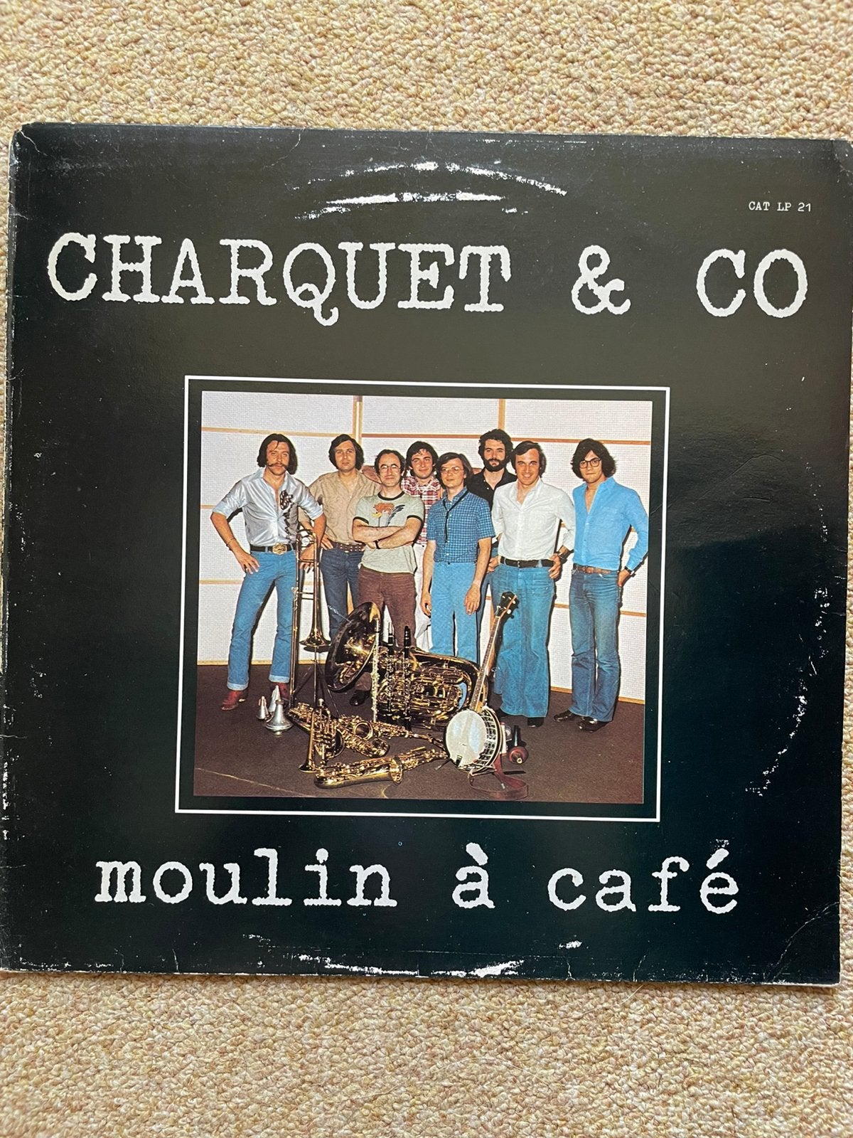 Lp Charquet & Co, Moulin a cafe, Ophalen of Verzenden, Zo goed als nieuw, 10 inch, Jazz