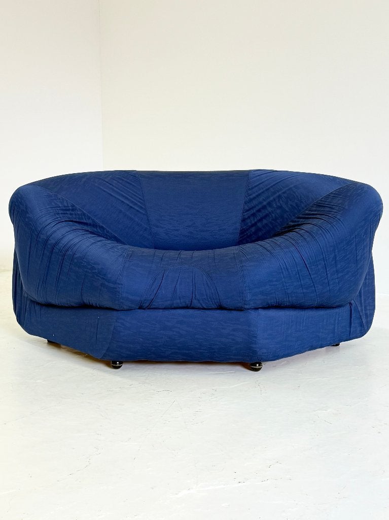 Airborne Space Age fauteuil hoekelement blauw, Ophalen, -, -, Zo goed als nieuw