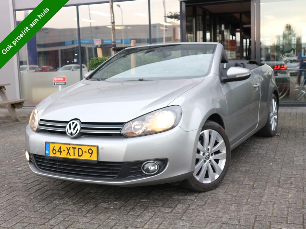 Volkswagen Golf Cabriolet 1.2 TSI BlueMotion NL AUTO NAVI CL, Auto's, Volkswagen, Bedrijf, Te koop, Golf, ABS, Airbags, Airconditioning