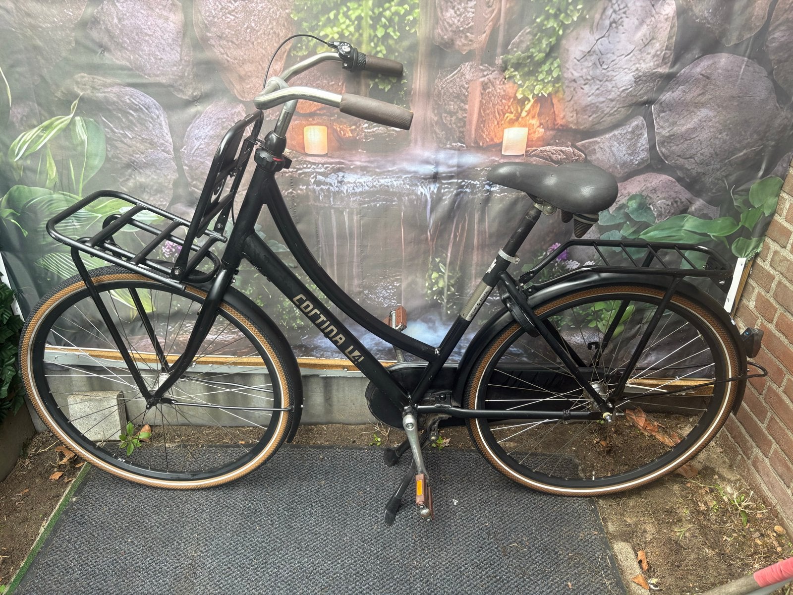 Cortina L4 Omafiets 28 inch, 3 versnellingen, frame 50cm, Ophalen, Gebruikt, Versnellingen, 50 tot 53 cm