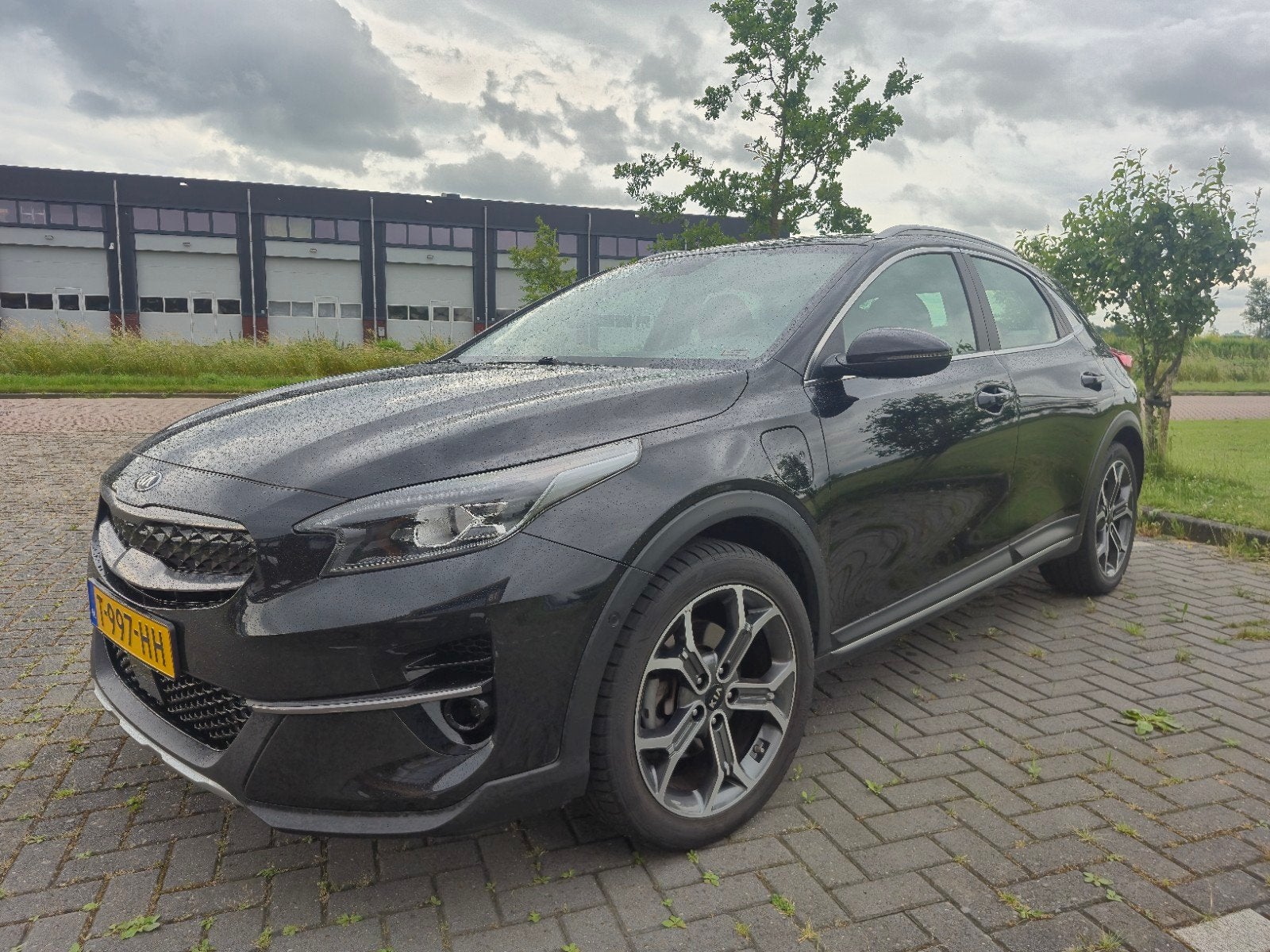 Kia XCeed 1.6 DynamicPlusLine Phev 141pk Dct6 2021 Zwart, XCeed, Leder en Stof, Zwart, Plug-in hybride