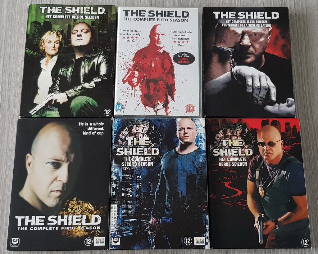 DVD Boxen The Shield, Season 1,2,3,4,5,6, Vanaf 12 jaar, Ophalen of Verzenden, Zo goed als nieuw, Actie en Avontuur