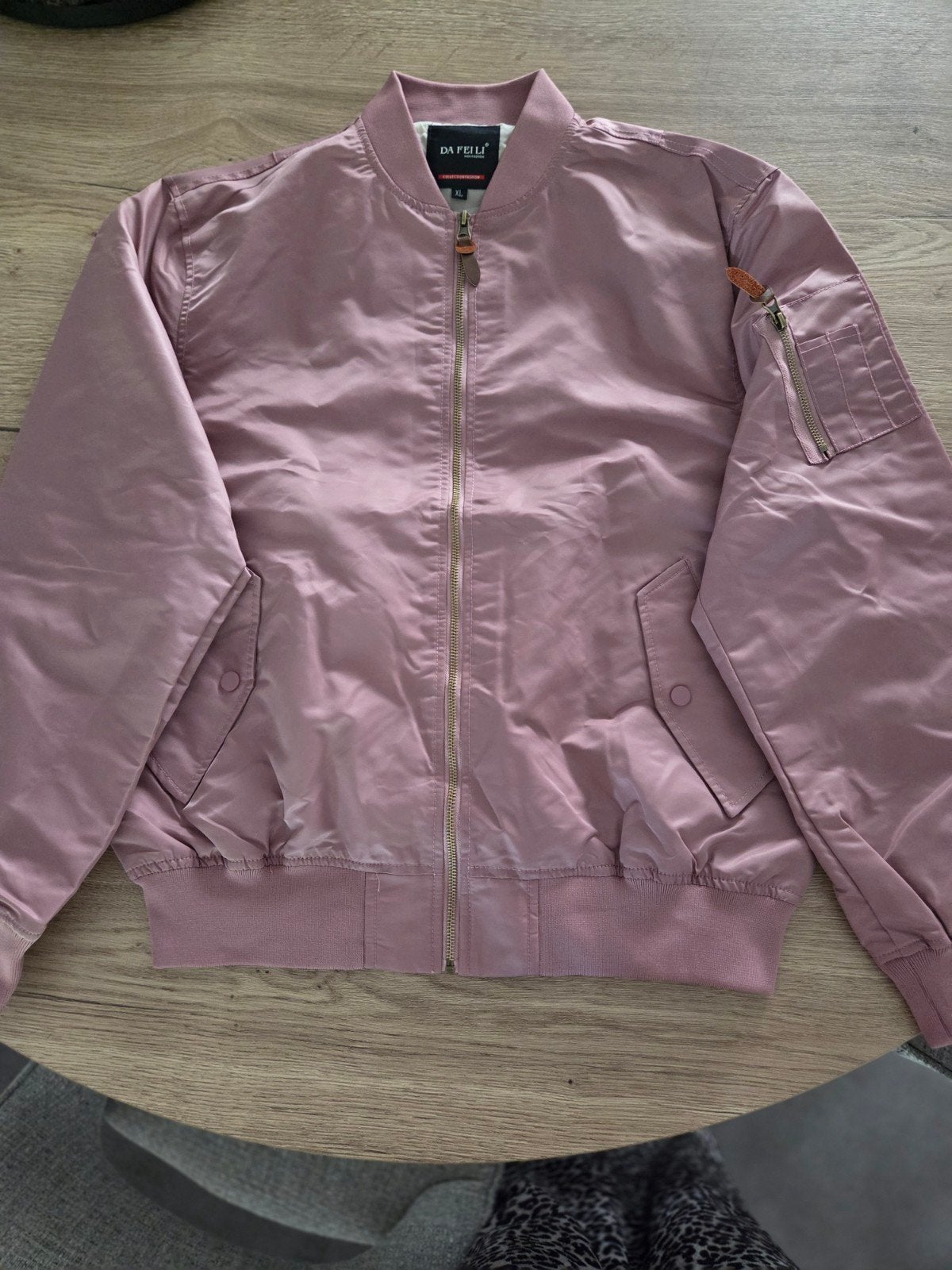 Nieuw roze bomberjack voor dames, maat XL, Ophalen of Verzenden, Nieuw, Maat 42/44 (L), Roze