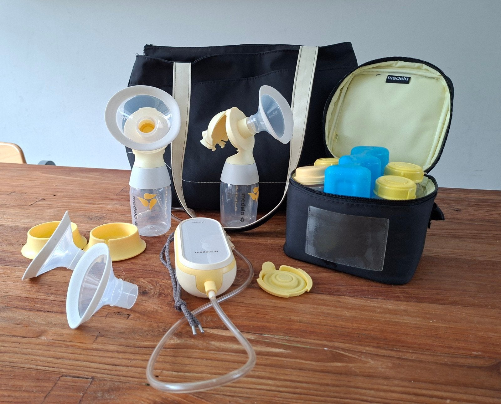 Medela freestyle borstkolf, Ophalen, Gebruikt, Medela, Borstkolf