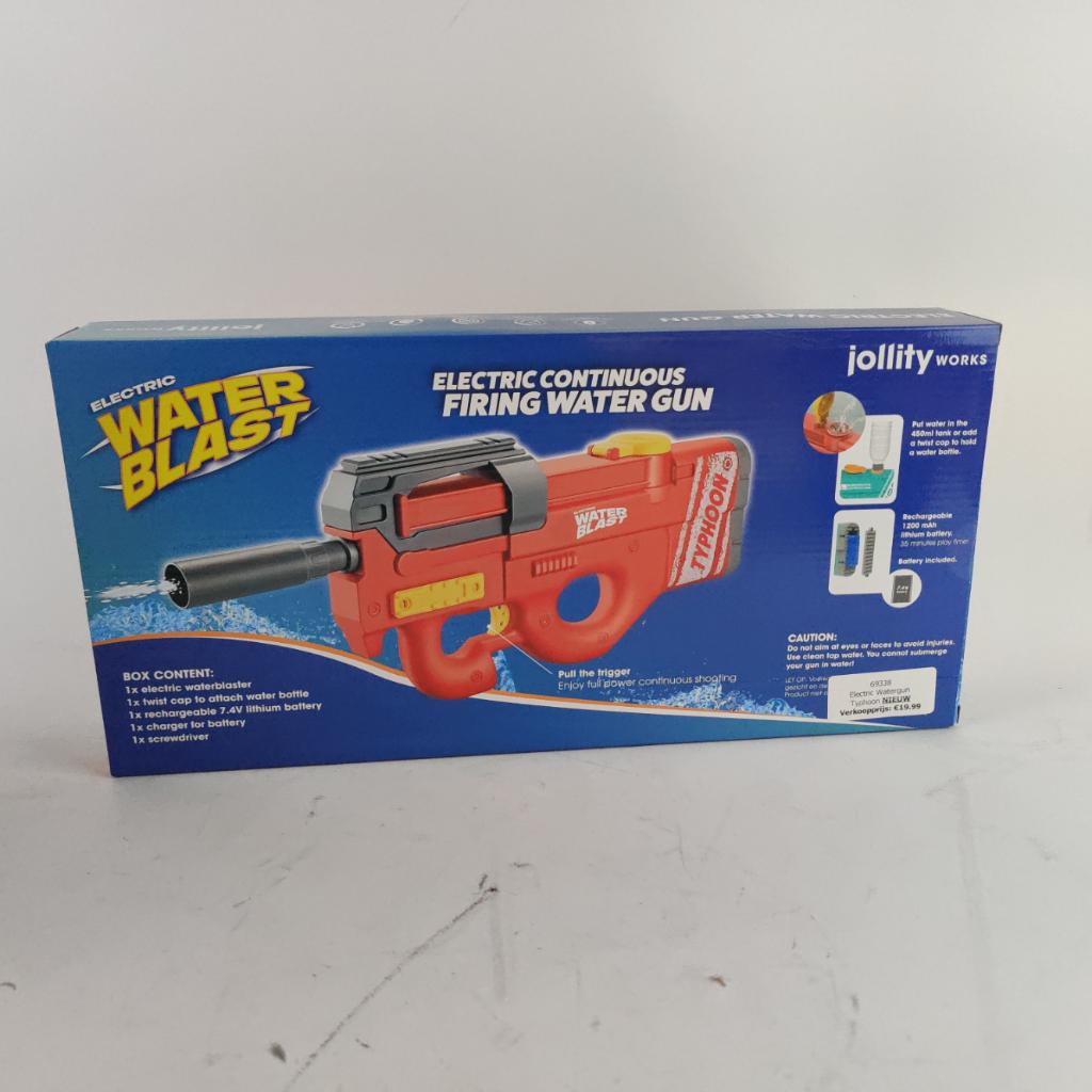 Electric Watergun Typhoon NIEUW || Nu voor € 19.99, Nieuw, Ophalen of Verzenden, X, X