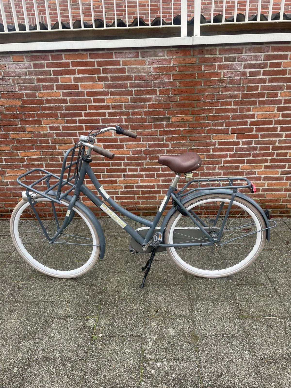 Cortina U4 Damesfiets 28inch omafiets, 47 tot 50 cm, Ophalen of Verzenden, Zo goed als nieuw, Terugtraprem