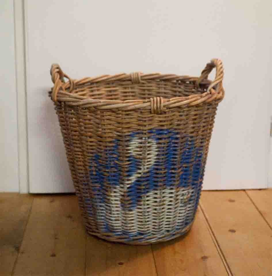 retro houtmand, Minder dan 3 m³, Ophalen of Verzenden
