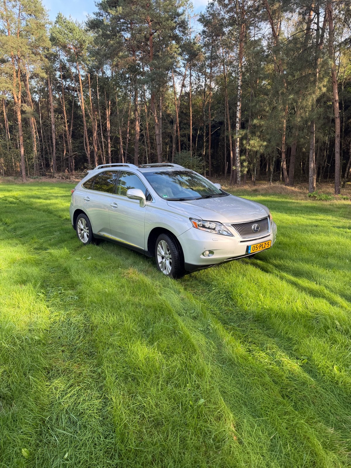 Lexus RX(-H) 450H 3.5 V6 Hybrid 4WD CVT 2011 Grijs, Auto's, Automaat, 249 pk, 2000 kg, 138 €/maand