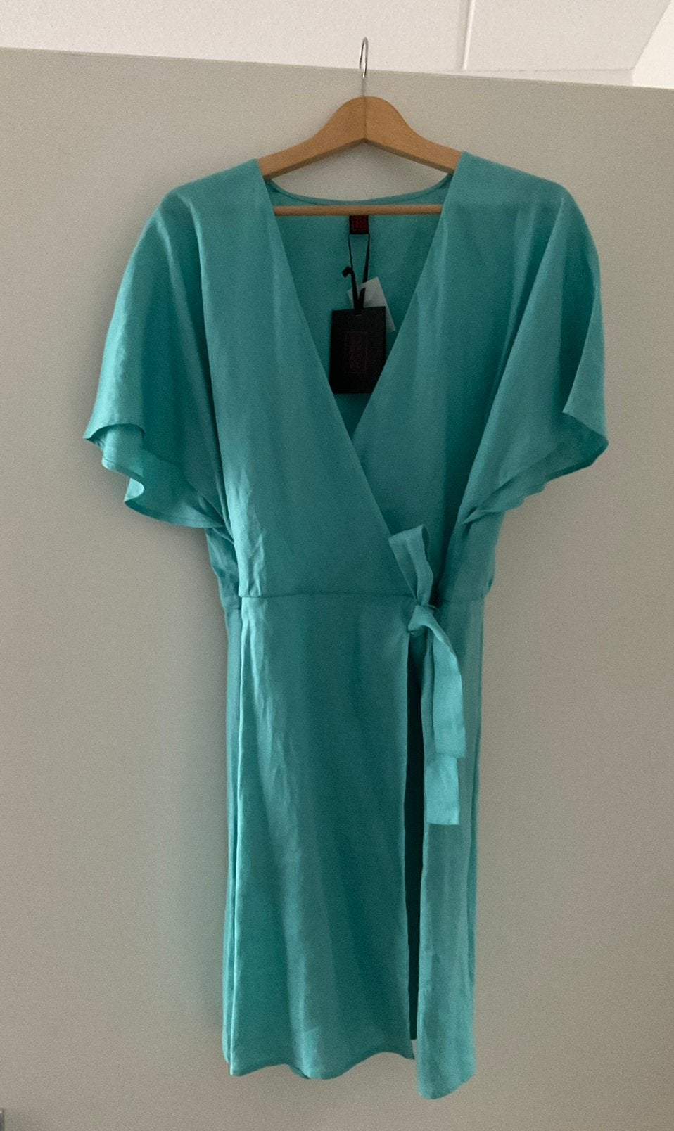 Linnen zomerjurkje Stefanel (nieuw), Kleding | Dames, Maat 42/44 (L), Nieuw, Ophalen of Verzenden, Knielengte