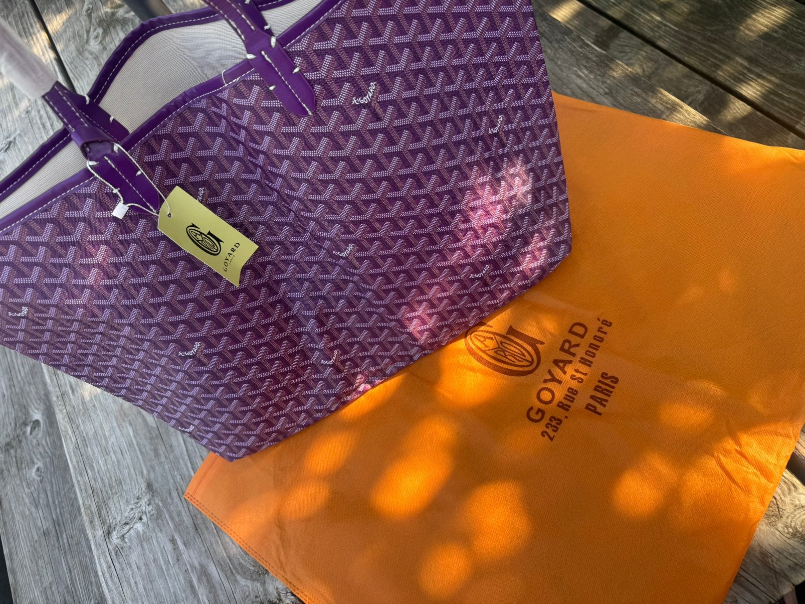 Goyard tas maat L, Ophalen of Verzenden, Zo goed als nieuw