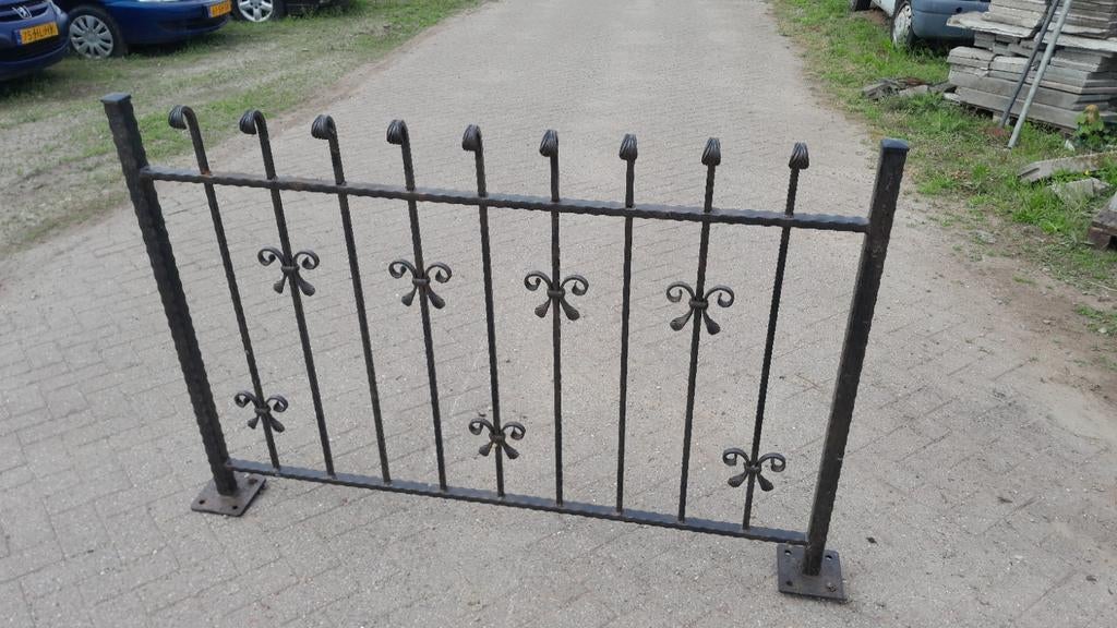Sier hekwerk 156 lang en 110 hoog, Tuin en Terras, Ophalen, IJzer, Sierhekwerk