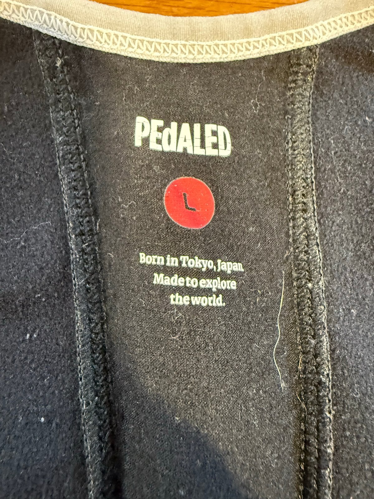 Pedaled fietsbroek met bretels, maat L, Gebruikt, Heren, L, Onderkleding