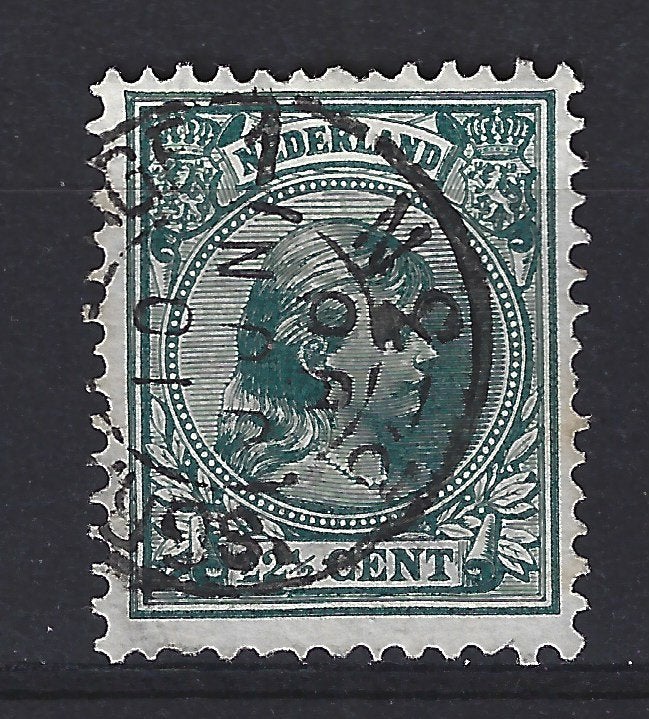 NVPH 41 gebruikt Wilhelmina 1891 : OUD NEDERLAND per stuk, Postzegels en Munten, Postzegels | Nederland, Ophalen of Verzenden