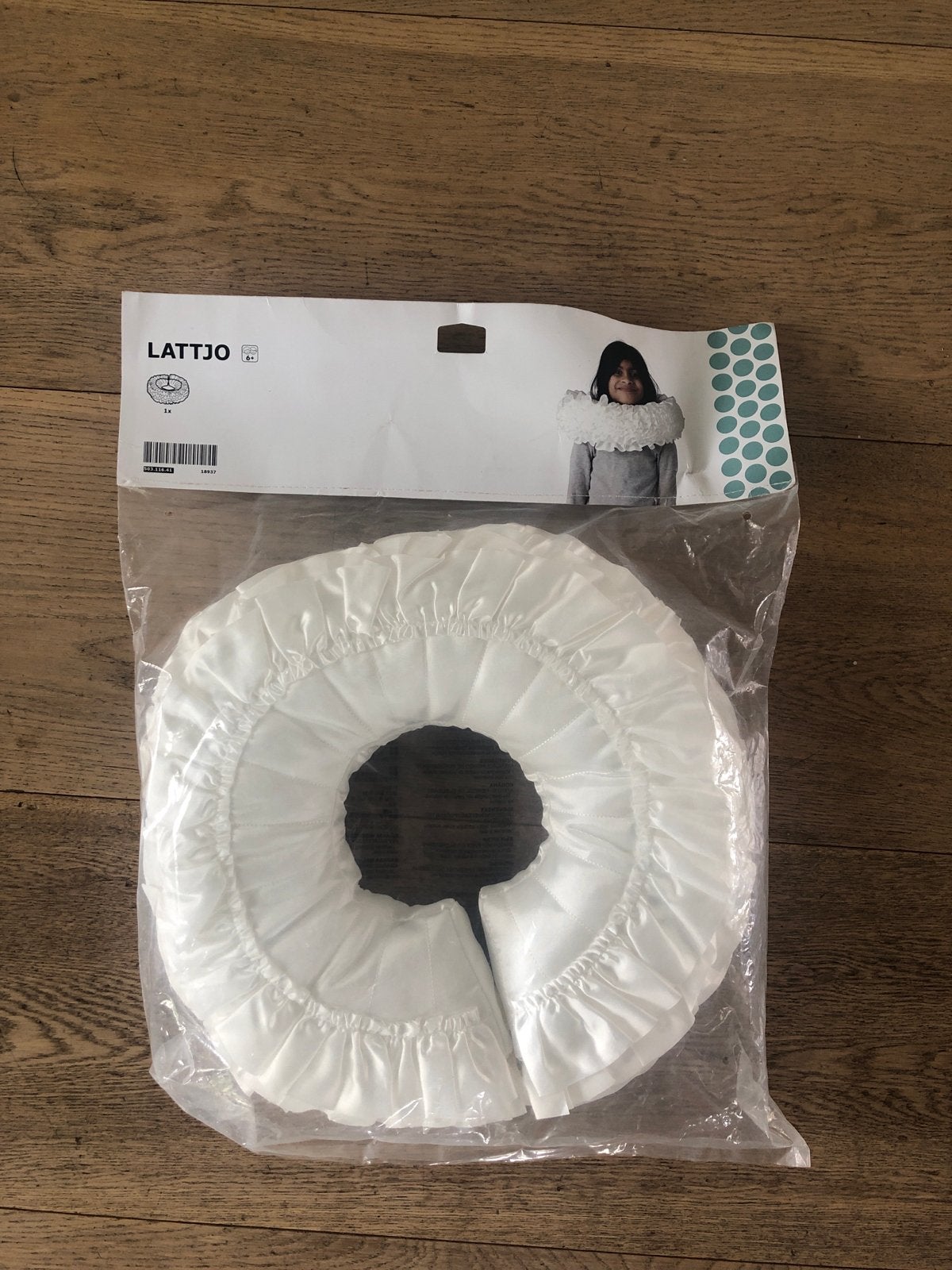 IKEA LATTJO Kraag Wit - Nieuw in verpakking, Ophalen of Verzenden, Nieuw, Jongen of Meisje