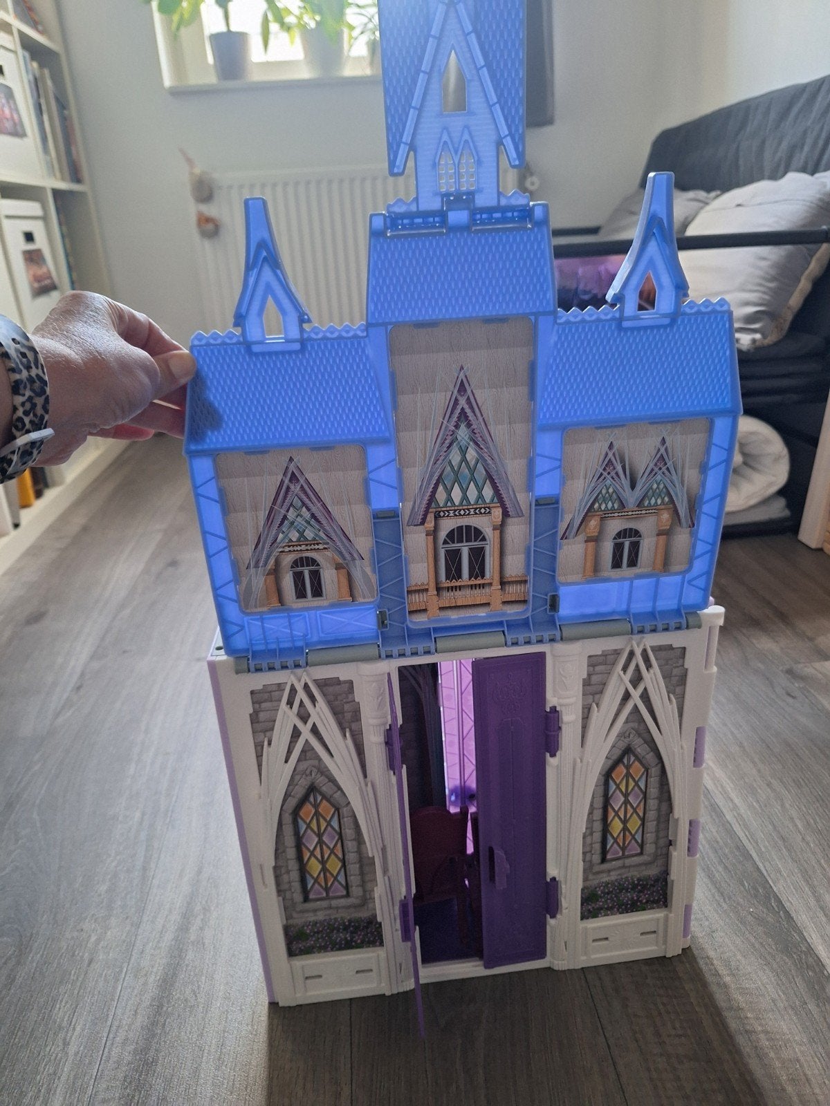 Disney Frozen 2 Arendelle Kasteel Speelset, Ophalen of Verzenden, Zo goed als nieuw, Overige typen