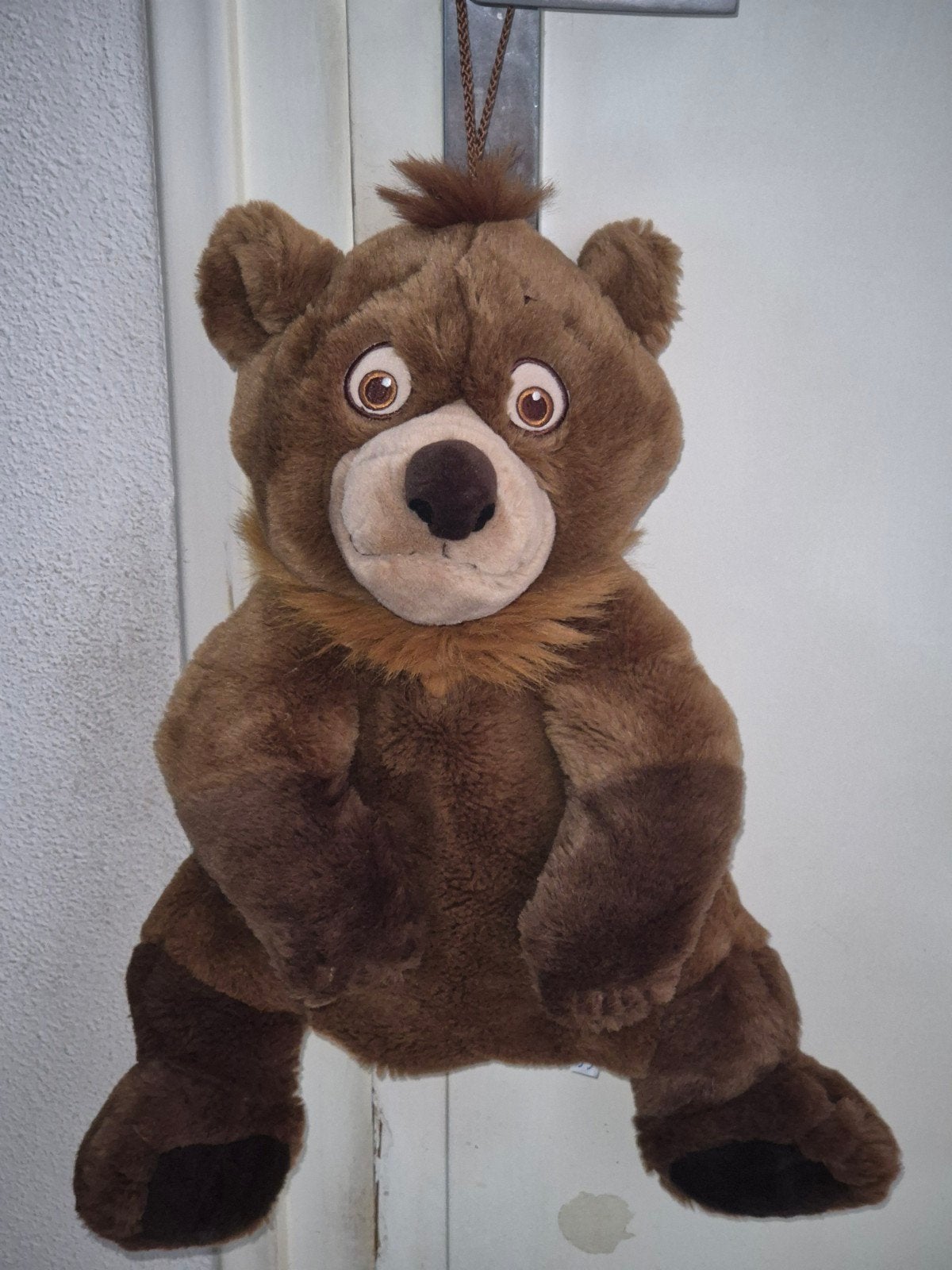 Vintage Disney Brother Bear Koda Pyjamazak Knuffel 2003, Ophalen of Verzenden, Overige figuren, Zo goed als nieuw, Knuffel