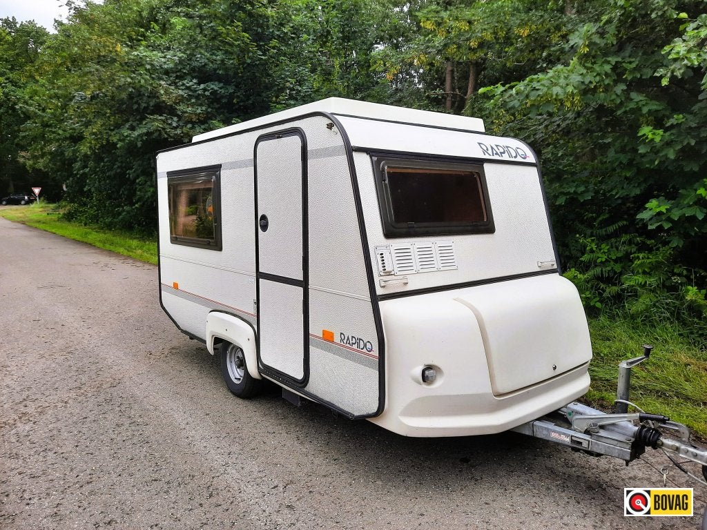 Rapido Club 30 Superlicht Hefdak Luifel, Caravans en Kamperen, Caravans, Overige typen, Tot en met 2, Rapido, Koelkast
