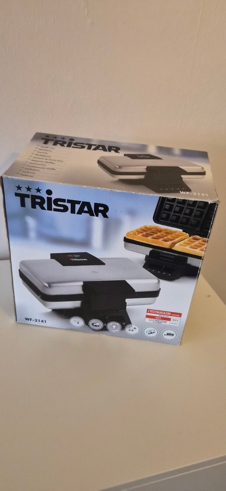 Tristar WF-2141 Wafelijzer - in doos, Witgoed en Apparatuur, Ophalen of Verzenden, Nieuw