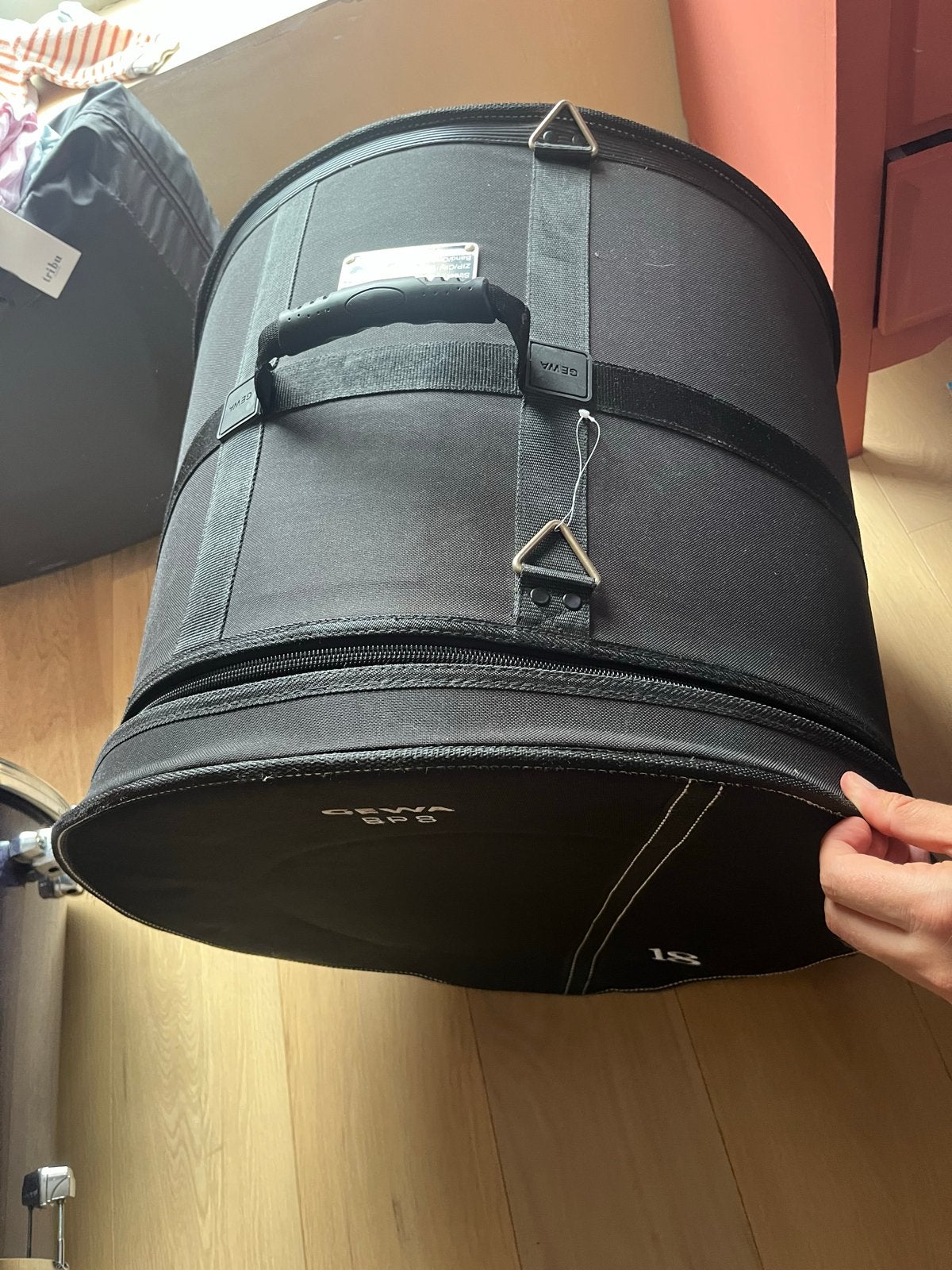 Gewa SPS 18 inch drumkoffer - Zo goed als nieuw, Ophalen, Zo goed als nieuw, Percussie, Flightcase