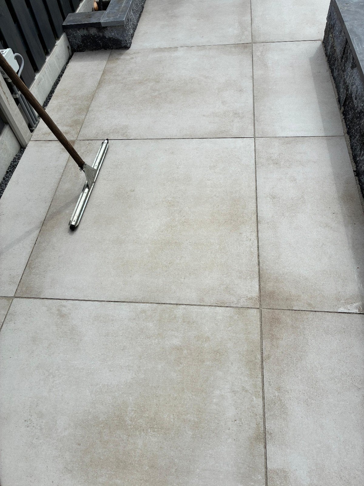 te koop 90x90 ceramiek tegel en gigasplit blokken, Tuin en Terras, Ophalen, Keramiek, Nieuw, 10 m² of meer