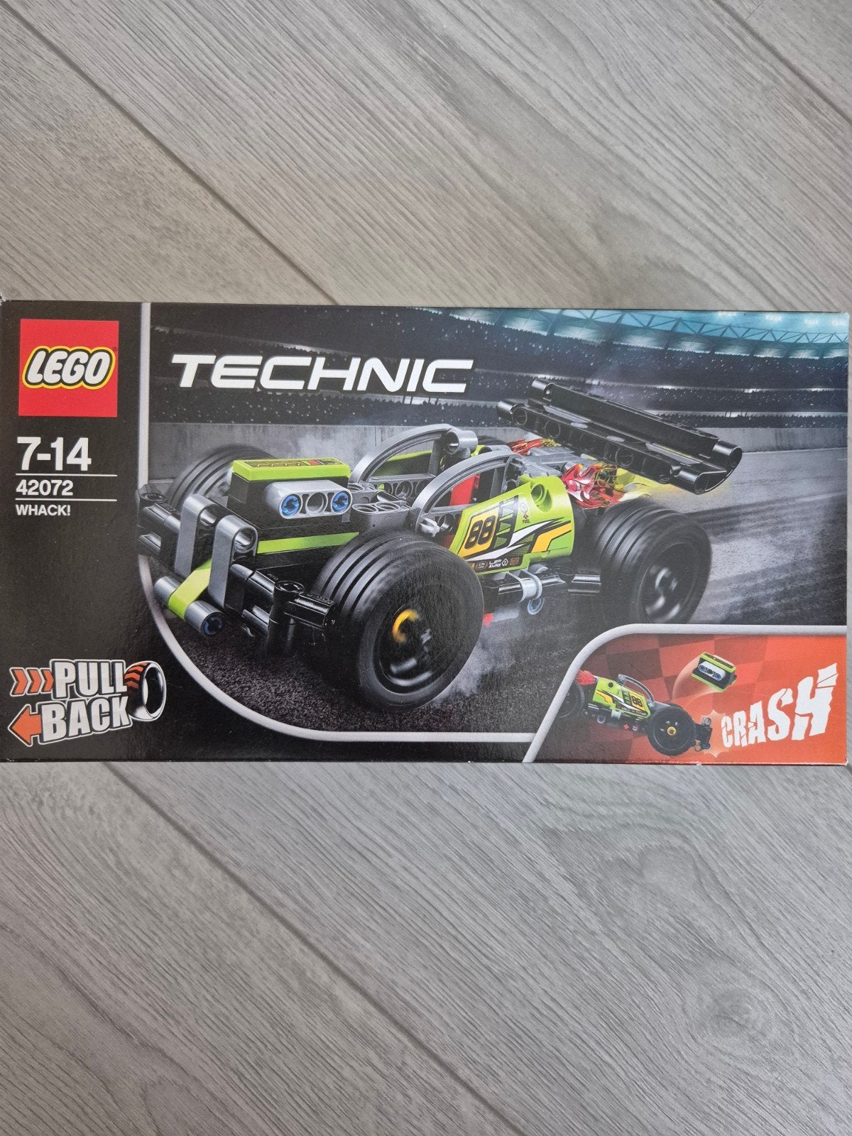 LEGO Technic 42072 Whack! - Compleet in doos, Ophalen of Verzenden, Zo goed als nieuw, Overige merken