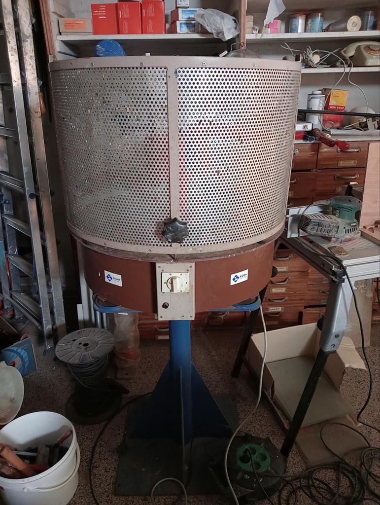 Verfschudmachine, Doe-het-zelf en Verbouw, Ophalen, Gebruikt