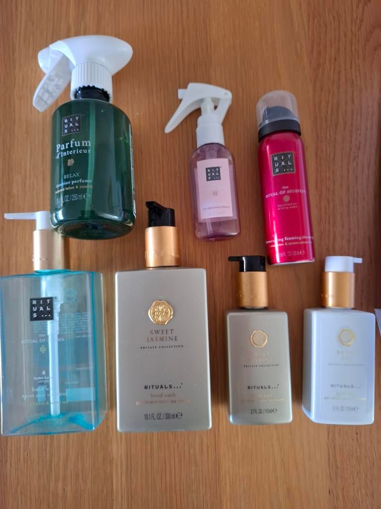 Lege Rituals verpakkingen om na te vullen of decoratie, Ophalen of Verzenden