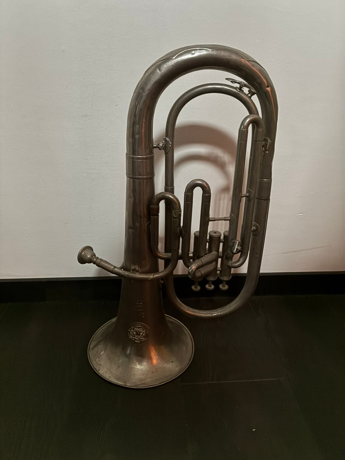Euphonium met mondstuk, Muziek en Instrumenten, Blaasinstrumenten | Tuba's, Ophalen, Gebruikt, Euphonium of Tenortuba