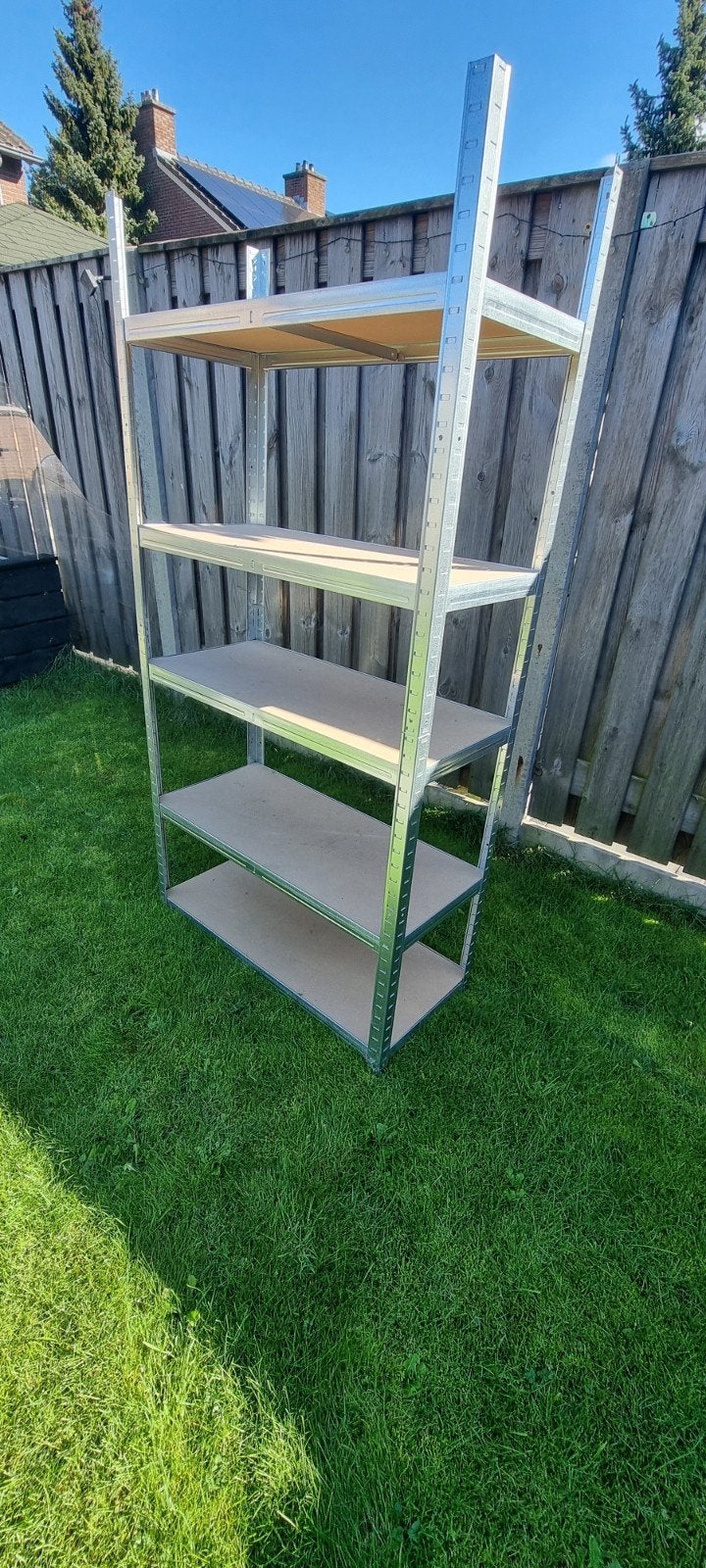 Stevige stellingkast met 4 planken, Ophalen, Gebruikt