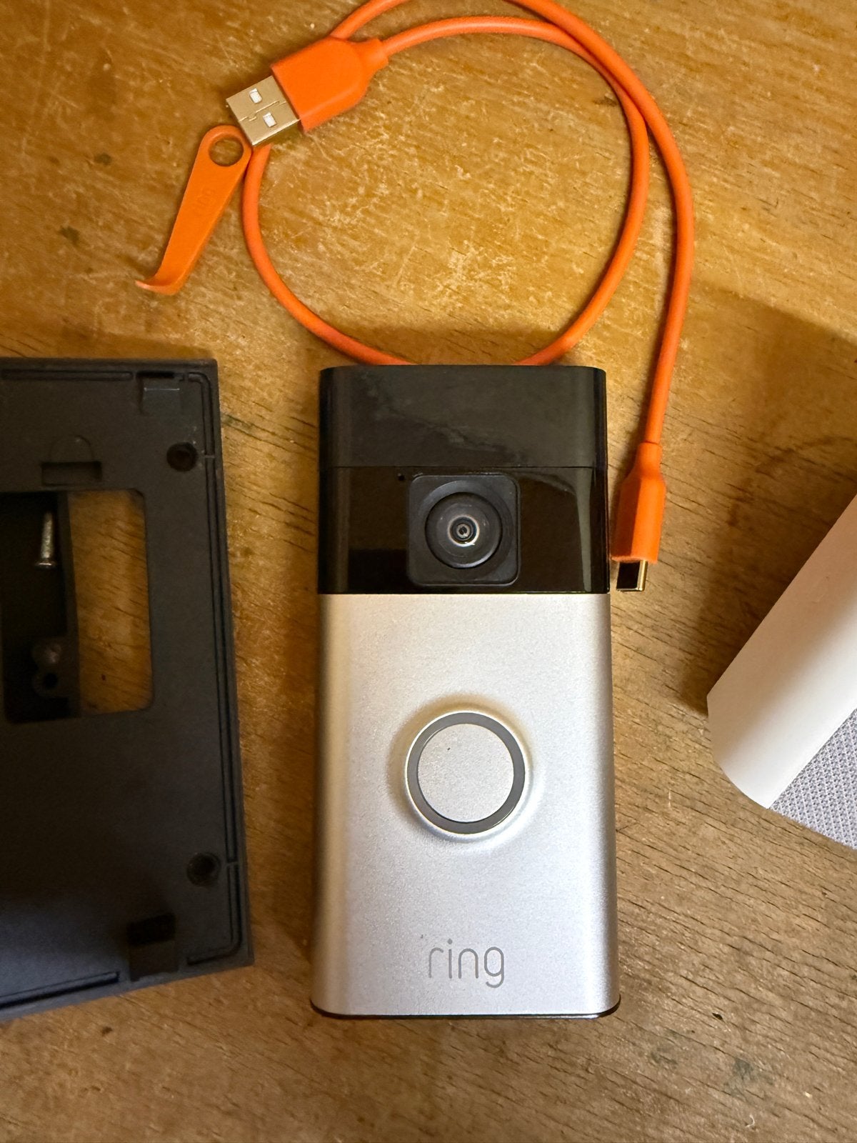 Ring Video Deurbel met Chime., Ophalen of Verzenden, Compatibel met smartphone, Gebruikt, Draadloos