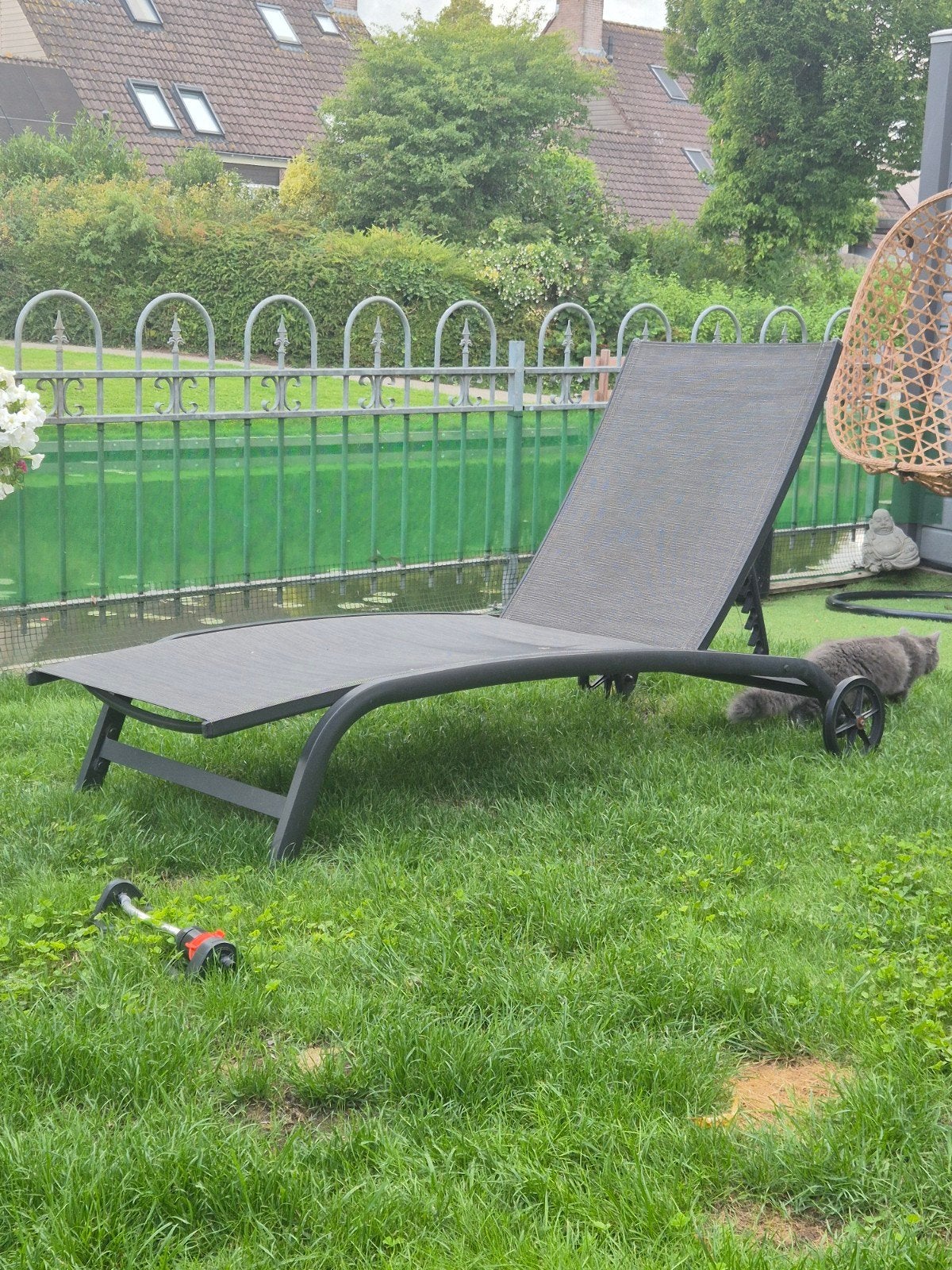 ligbed, Tuin en Terras, Ophalen, Kunststof
