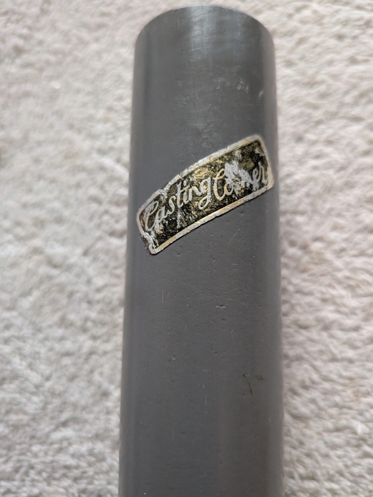 antieke vissnoer dispensers in koker - Karper, Brasem, Witvi, Watersport en Boten, Ophalen of Verzenden, Gebruikt, Overige typen