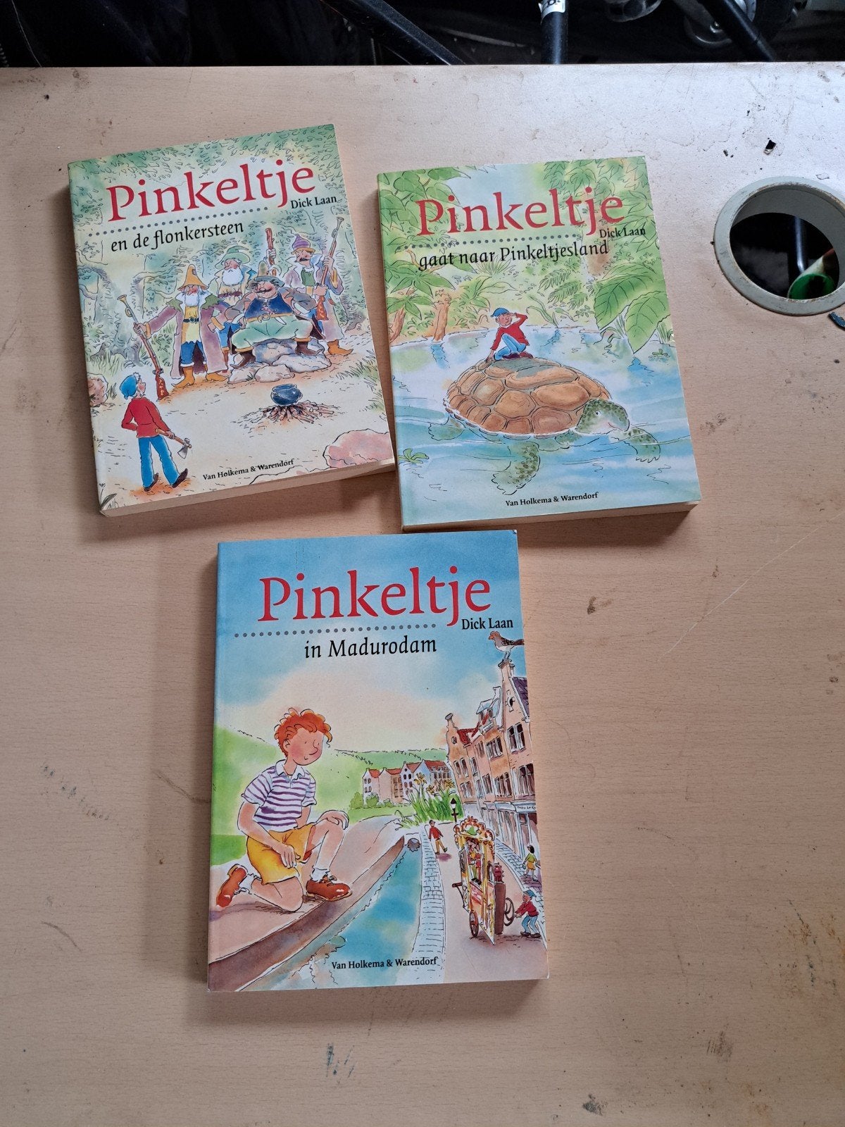 Pinkeltje Boeken - Dick Laan Collectie (7 stuks), Ophalen of Verzenden, Gelezen, Dick Laan, Sprookjes