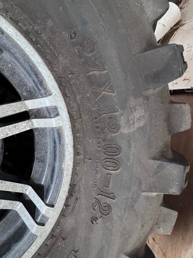 Can-Am Bombardier Velgen met Banden - 27x10.00-12 en 27x12.0, Gebruikt, Banden en Velgen, 12 inch, Zomerbanden