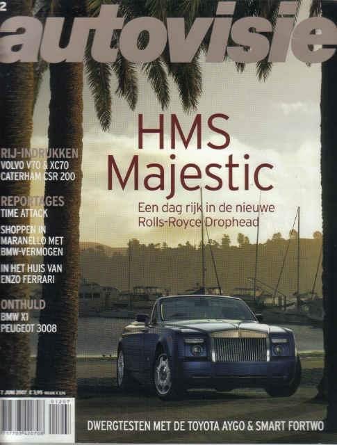 Autovisie 12 2007 : BMW M5 touring - Volvo V70 XC70 - Smart, Boeken, Ophalen of Verzenden, Gelezen, Algemeen