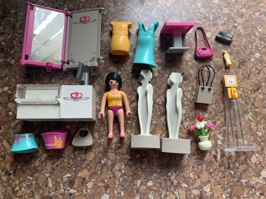 Playmobil modewinkel, Gebruikt, Complete set, Ophalen of Verzenden, City life
